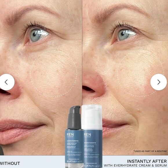 REN Skincare Everhydrate Marine Moisture-Replenish Cream Hydration Moisturizer - Picture 8 of 12